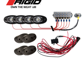 RIGID Rock Light Kit Amber LED Light