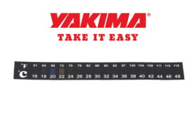 Yakima RoadShower LCD Stick-On Thermometer Accessory