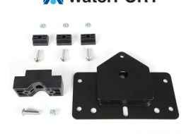 Waterport Day Tank Shower Bed Rail Mount